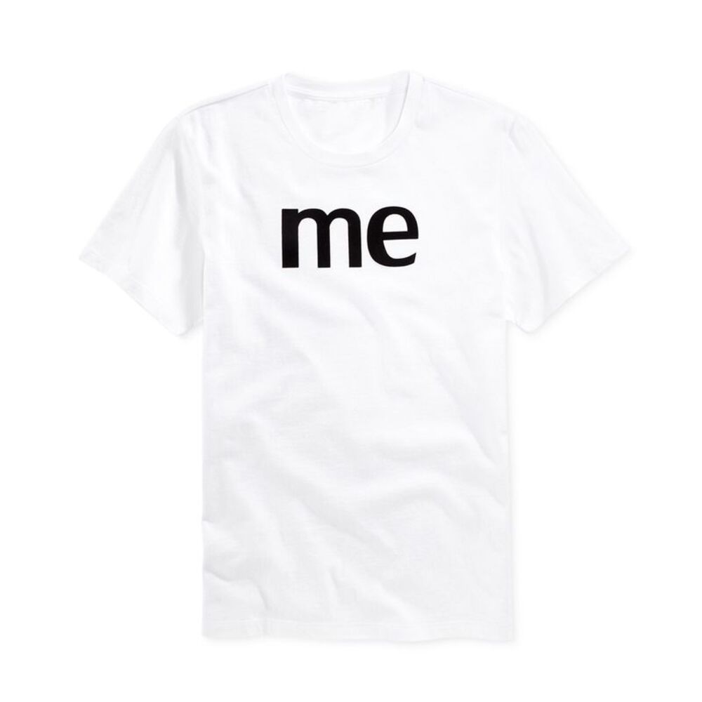 First Impressions Mens Dad & Baby Mini-Me Graphic T-Shirt, White, L/XL, DM